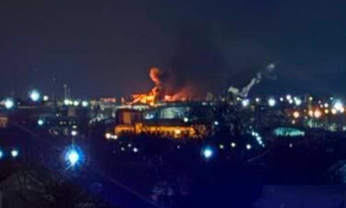 Дрони атакували нафтобазу на Луганщині – соцмережі