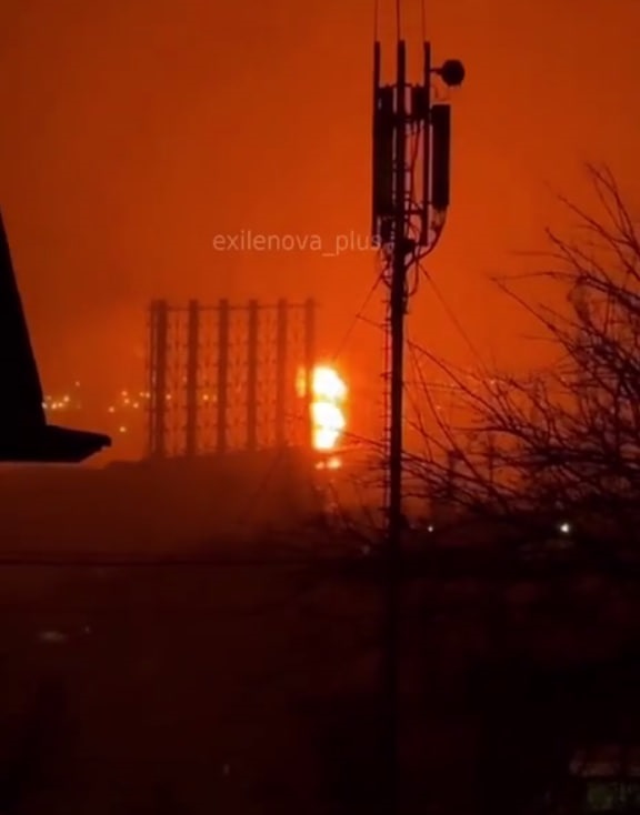 У Туапсе БпЛА спричинили пожежу на нафтобазі – ЗМІ