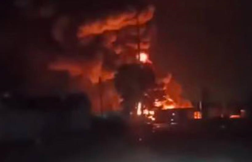 Новини світу - У Калузькій області РФ палає нафтобаза - соцмережі