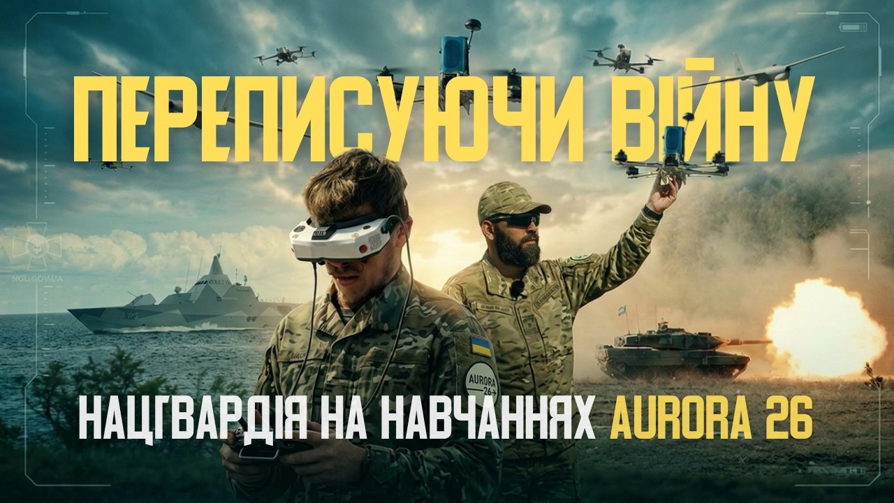 AURORA 2026: як нацгвардійці змінюють розуміння сучасної війни дронів на навчаннях у Швеції